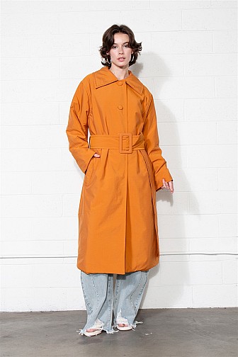 BOLD MOVE BELTED TRENCH COAT