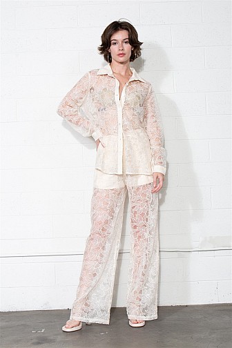 WHISPER BLOOM LACE SET